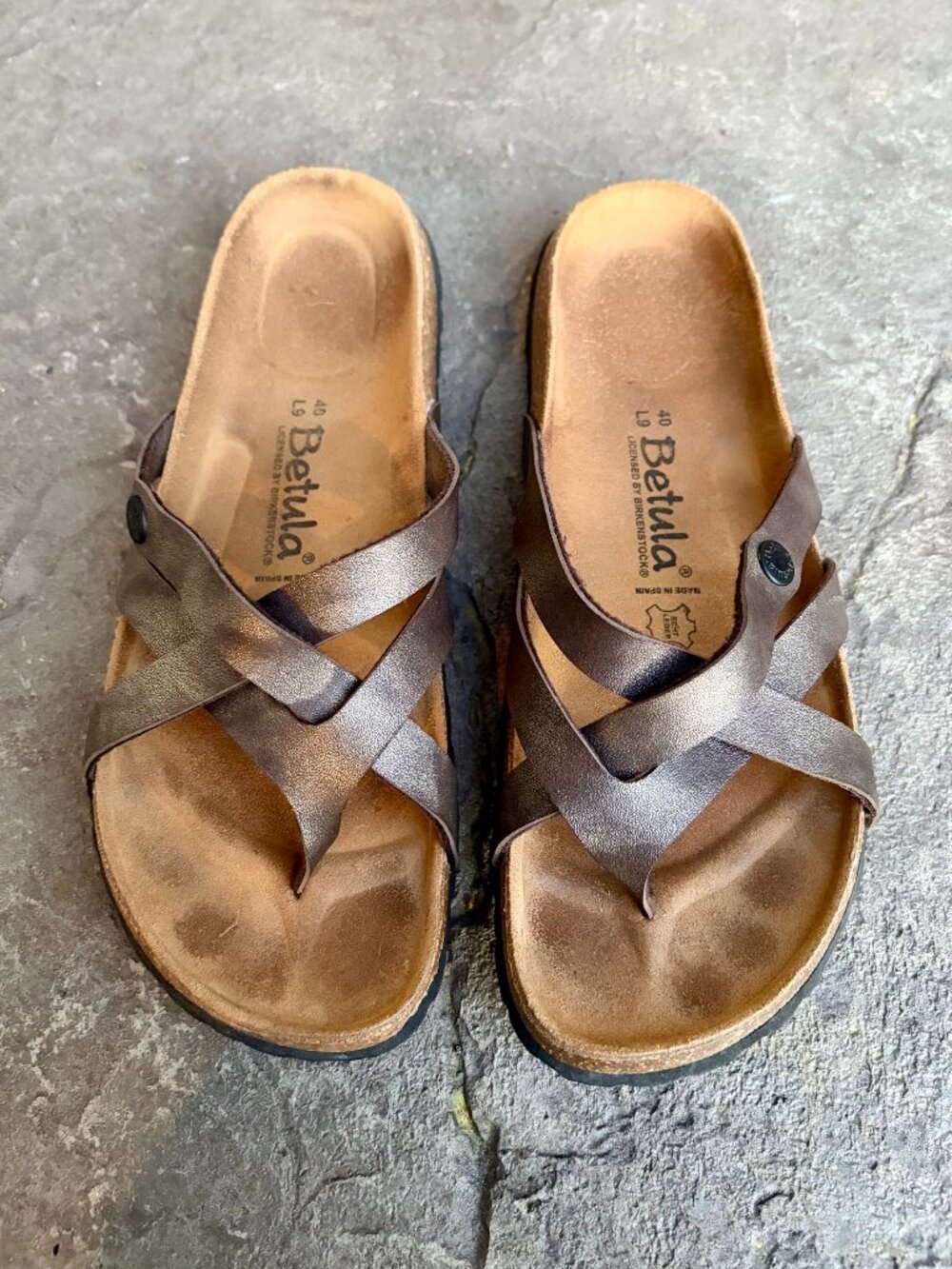 Birkenstock Betula Sandals Excellent Condition - Picture 2 of 6